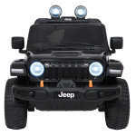 Elektrické autíčko Jeep Wrangler Rubicon Lift 4x4, 24V - čierne
